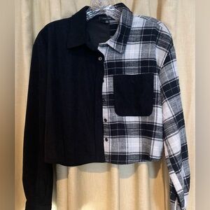 Love Tree Cropped Shirt